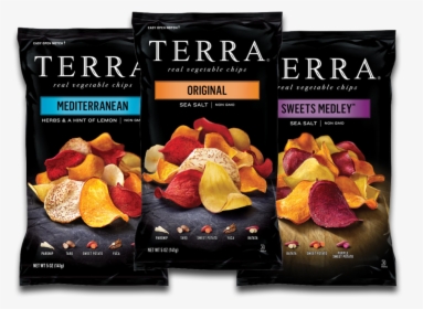 25851 Base Trial Pack V13 - Terra Chips Mediterranean 5oz, HD Png Download, Transparent PNG