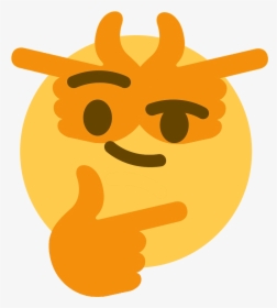 Thinking Face Emoji 🤔 - Thinking Emoji Meme Transparent - 600x600 PNG  Download - PNGkit