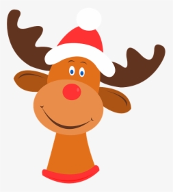 Santa Clause Face Cartoons, HD Png Download, Transparent PNG