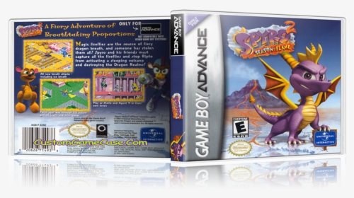 Spyro 2 Season Of Flame - Spyro Season Of Flame Game Boy Advance, HD Png Download, Transparent PNG