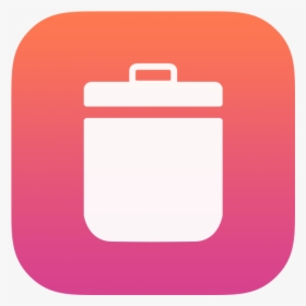 Trash Full Icon Png Image - Iphone X App Icon, Transparent Png, Transparent PNG