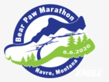 Bear Paw Marathon - Illustration, HD Png Download, Transparent PNG