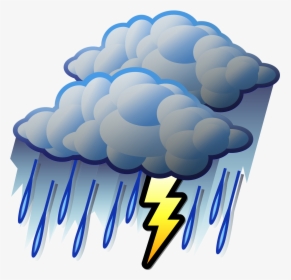Stormy Weather Png - Heavy Rain Clipart, Transparent Png, Transparent PNG