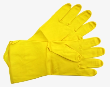 Sterex Latex Powder Glove - Yellow Gloves Clipart, HD Png Download, Transparent PNG