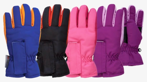 Winter Gloves Ski Kids Taslon Velcro Glove, Ages 2 - Winter Gloves For Kidz, HD Png Download, Transparent PNG