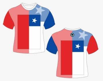 Chile Country Flag Shirt - Illustration, HD Png Download, Transparent PNG