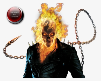 Hello Planet Renders - Johnny Blaze Comic Ghost Rider, HD Png Download, Transparent PNG
