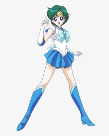 Thumb Image - Sailor Moon Sailor Mercury, HD Png Download, Transparent PNG