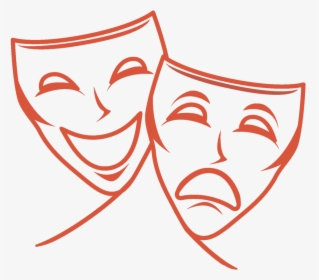 Brightmasks - Theatre Red Face, HD Png Download, Transparent PNG