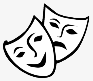Theatre Drama Mask Comedy Clip Art - Theatre Masks Clipart Png, Transparent  Png , Transparent Png Image - PNGitem