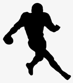 Running Away From The Nflpa - Nfl Football Silhouette Png, Transparent Png, Transparent PNG