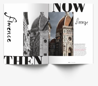 Here And There Is A Two-sided Magazine Highlighting - Florence Cathedral, HD Png Download, Transparent PNG
