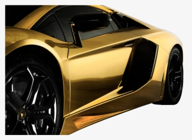 Black And Gold Lamborghini Png , Png Download - Supercar, Transparent Png, Transparent PNG