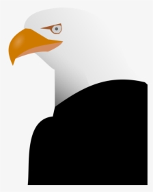 Eagle,neck,bald Eagle - Clip Art, HD Png Download, Transparent PNG