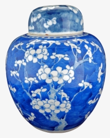 Chinese Porcelain Blue And White Ginger Jar, HD Png Download, Transparent PNG