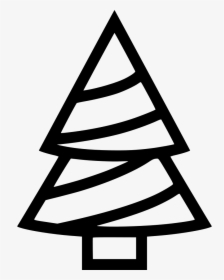 Fir Tree - Red Christmas Clip Art, HD Png Download, Transparent PNG
