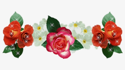 #rose #flowers #snapchat #crown - Gif Блестящие Цветы Анимация, HD Png Download, Transparent PNG