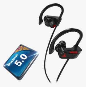 Wavez Raptor Wireless Bluetooth Gaming Headset   Class - Headphones, HD Png Download, Transparent PNG