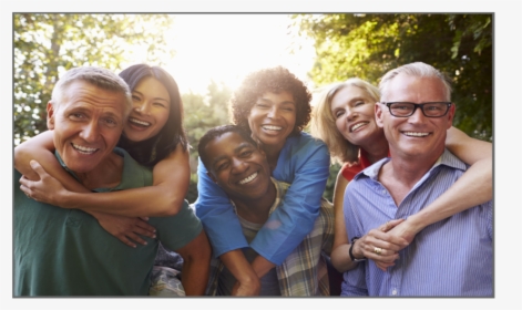 Happy Couples 3 - Middle Aged Friend Group, HD Png Download, Transparent PNG