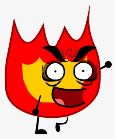 Battle For Dream Island Wiki - Bfdi Face Evil, HD Png Download, Transparent PNG