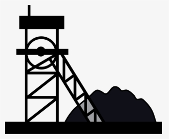 Coal Mining Clip Art - Coal Mine Icon Png, Transparent Png, Transparent PNG
