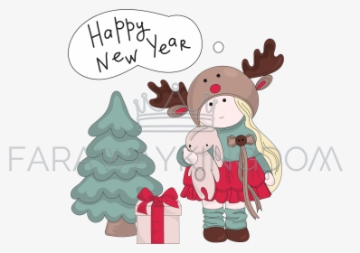 Free Merry Christmas Digital Card, HD Png Download, Transparent PNG