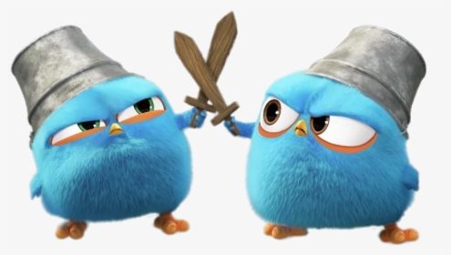 Angry Bird Blues Fighting - Knights Of The Bbq, HD Png Download, Transparent PNG