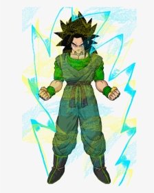 Dragon Ball Z Gohan , Png Download - Goku Fused With Chichi, Transparent Png, Transparent PNG
