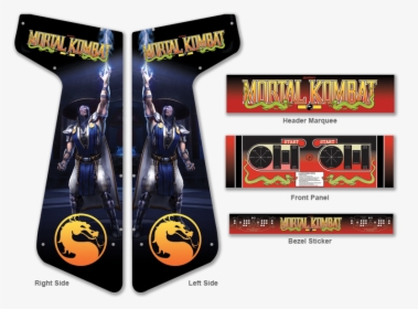 Mortal Kombat Arcade Machine Art, HD Png Download, Transparent PNG
