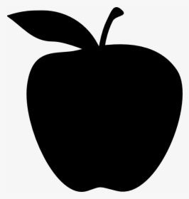 Totetude Apple Clip Art - Shadow Image Of Apple, HD Png Download, Transparent PNG