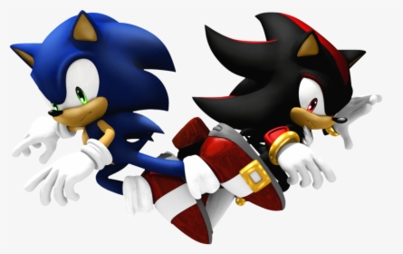 Sonic And Shadow - Sonic Vs Shadow Png, Transparent Png, Transparent PNG