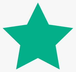 Teal Star Clipart, HD Png Download, Transparent PNG