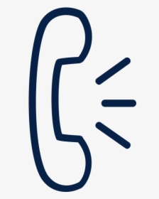 Outline Of Phone With Extra Lines To Signify A Phone, HD Png Download, Transparent PNG