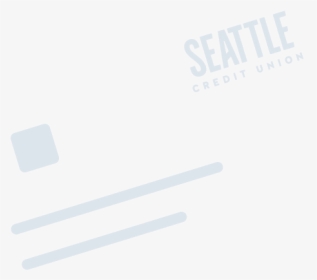 Seattle Credit Union Logo And Card Information Icon - Rocking Chair, HD Png Download, Transparent PNG
