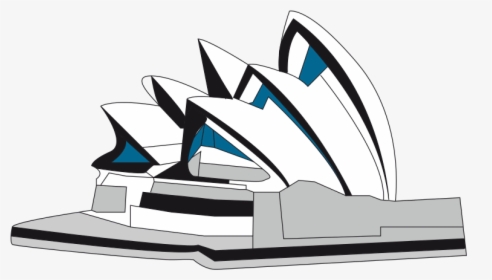 Sydney Opera House Clipart Png, Transparent Png, Transparent PNG