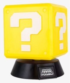 Super Mario Question Block Light Paladone, HD Png Download, Transparent PNG