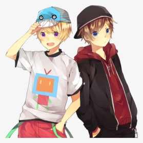 Two Anime Boys Png Image - Two Anime Boys, Transparent Png, Transparent PNG