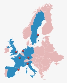 Map - Europe Muslim Population 2019, HD Png Download, Transparent PNG