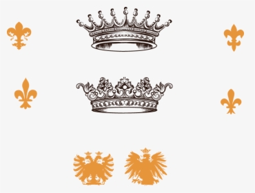 European Royal Crown Png Download - Корона Короля И Королевы Принт, Transparent Png, Transparent PNG