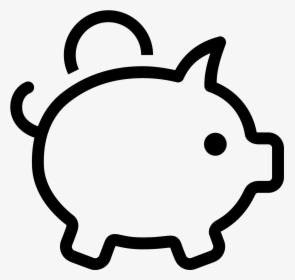 Icon Piggy Bank Png, Transparent Png, Transparent PNG