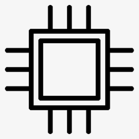 Cpu Processor Chip Comments - Cpu Icon Png, Transparent Png, Transparent PNG