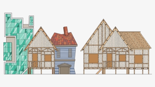 Old House New - House, HD Png Download, Transparent PNG