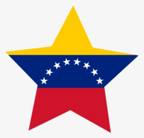 Bandera De Venezuela Png - Estrella De La Bandera De Venezuela, Transparent Png, Transparent PNG