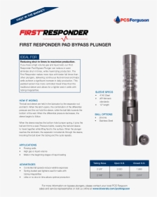 First Responder Pad Plunger Sales Sheet - Canon Ef 75-300mm F/4-5.6 Iii, HD Png Download, Transparent PNG