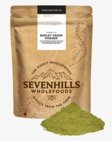 Sevenhills Wholefoods Organic Eu Barley Grass Powder - Organic Gelatinised Maca Powder, HD Png Download, Transparent PNG