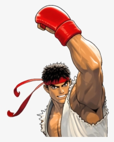 Ryu Cartoon Illustration Muscle - Tatsunoko Vs Capcom Ultimate All, HD Png Download, Transparent PNG