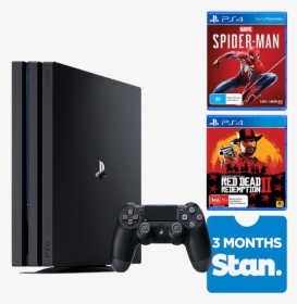 Ps4 Console Pro 1tb - Ps4 Pro, HD Png Download, Transparent PNG