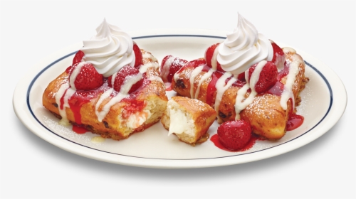 Ihop Filled French Toast , Png Download - Glazed Strawberry Stuffed French Toast Ihop, Transparent Png, Transparent PNG