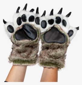 Paw Mitt - Fursuit Feet Paws Sandals Transparent Png, Png Download, Transparent PNG