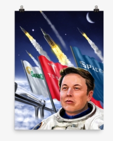 Elon Musk Propaganda Poster, HD Png Download, Transparent PNG